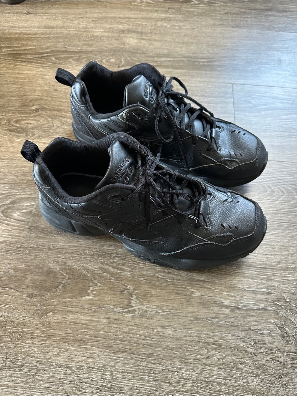 New Balance All-Black Athletic Sneakers